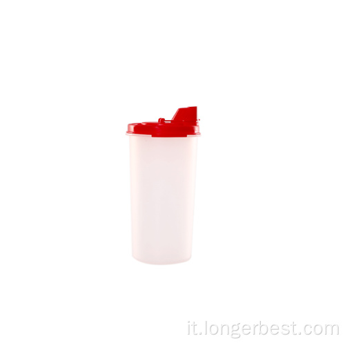 Dispenser per bottiglie di condimento da cucina in plastica